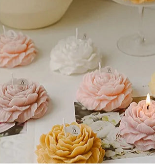 Blanche Peony Bloom Collection Candle