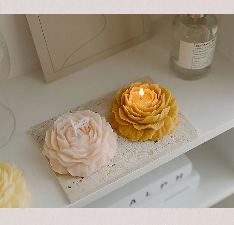 Soleil Peony Bloom Collection Candle