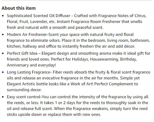 Victoria Veil The Essence Diffuser Collection