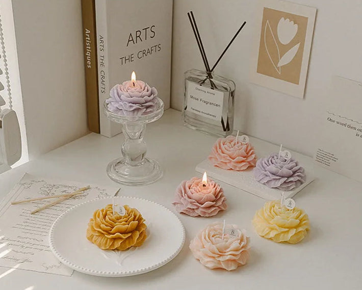 Amethyst Peony Bloom Collection Candle