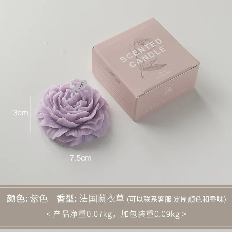 Amethyst Peony Bloom Collection Candle